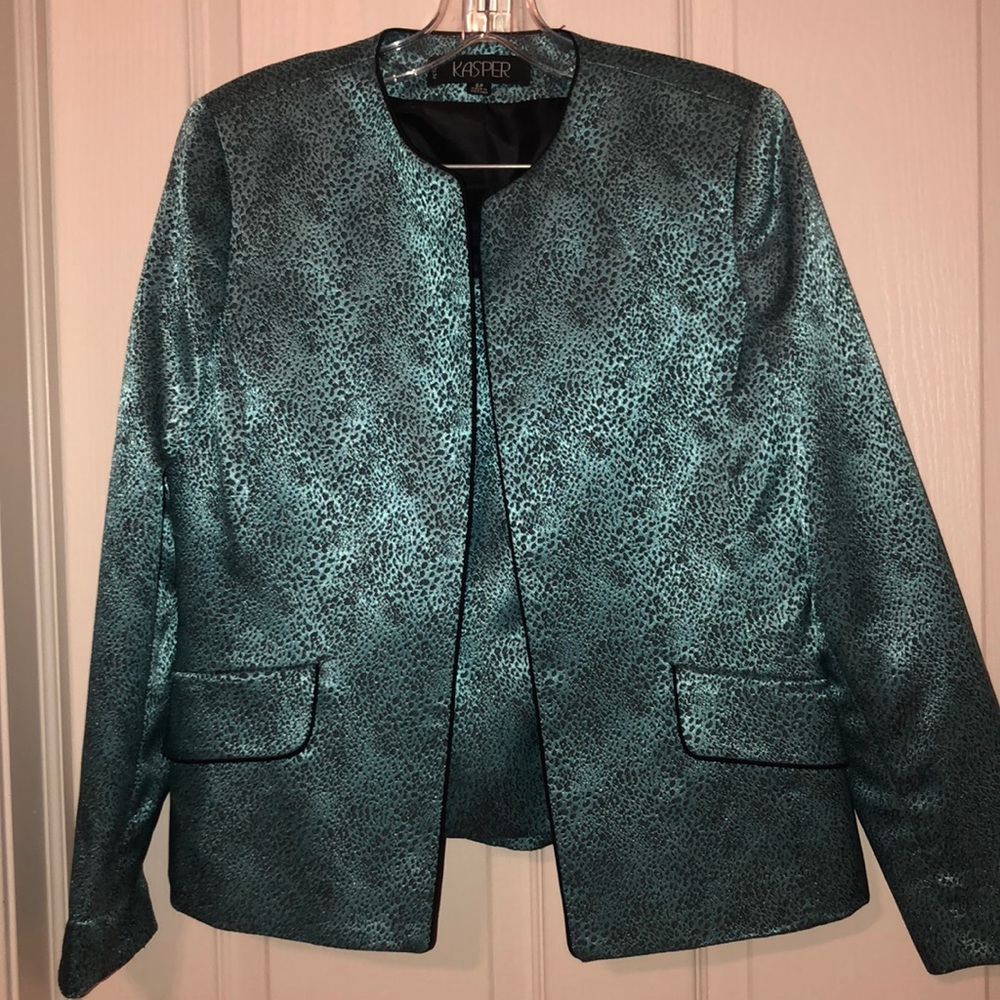 suit jacket and matching shirt